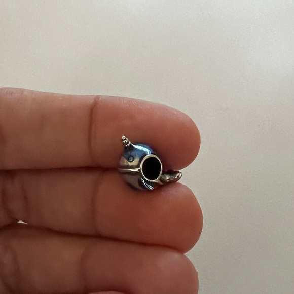 Pandora Shimmering Narwhal Charm - Picture 8 of 8